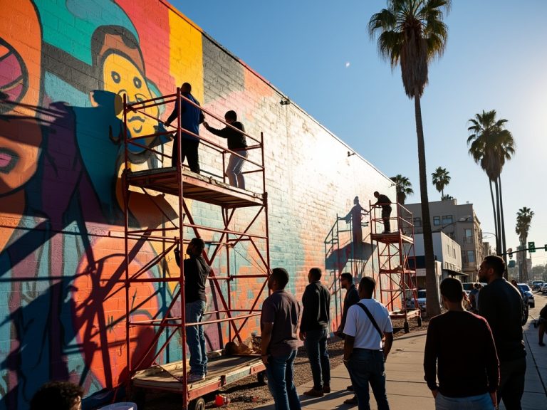 Inglewood downtown mural project, public art in Inglewood, Inglewood Arts Commission, community murals Inglewood, cultural heritage Inglewood, Market Street art Inglewood, Los Angeles community art initiatives, Inglewood urban revitalization