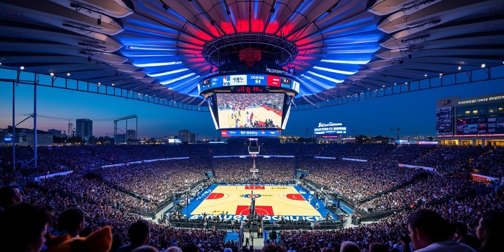 Clippers playoff victory in Inglewood, Intuit Dome first playoff game, Kawhi Leonard leads Clippers, Inglewood sports development, Los Angeles Clippers vs Denver Nuggets, Steve Ballmer Inglewood investment, Inglewood NBA playoffs, Intuit Dome Inglewood atmosphere