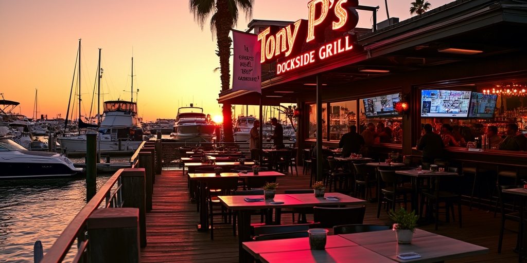 Tony P's Dockside Grill closing in Marina del Rey, popular Los Angeles seafood restaurant closing, Marina del Rey restaurant closing after 30 years, South LA favorite dining spot closing, Tony P's sports bar Marina del Rey, Inglewood residents dining options near beaches, longtime LA County waterfront restaurant closing, Marina del Rey harbor dining